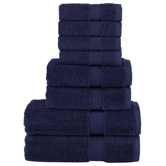 Ensemble de serviettes de qualité supérieure SOLUND 8 pcs Maison Chic - Image 2