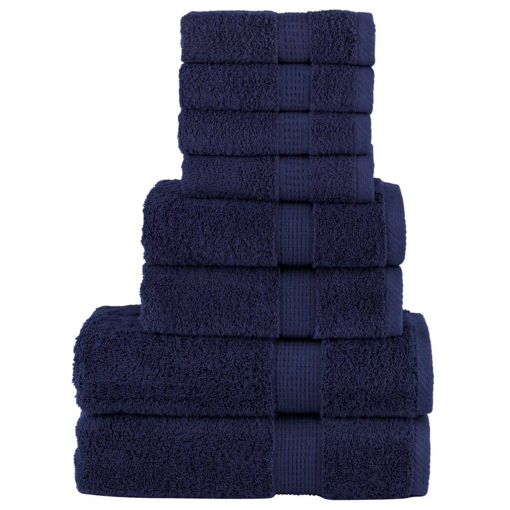Ensemble de serviettes de qualité supérieure SOLUND 8 pcs Maison Chic - Image 2
