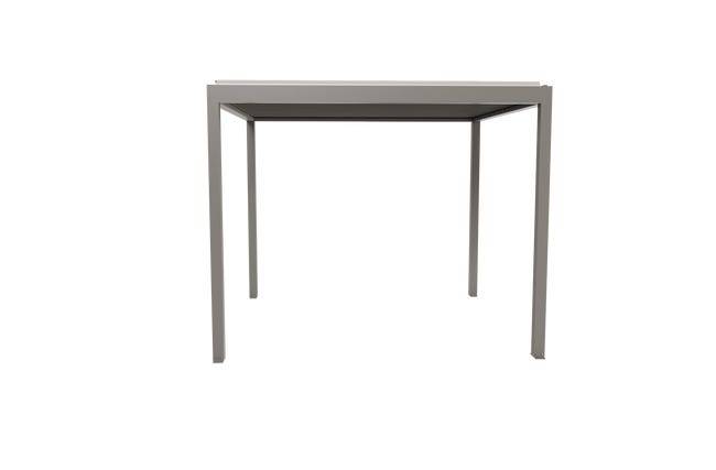 Pergola Bioclimatique Aluminium Autoportante Gris 3x3 Manuelle S ORIAL France - Image 7