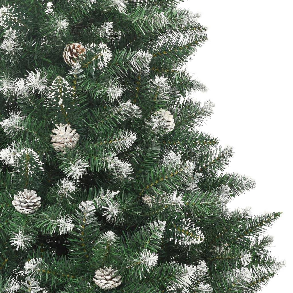 Maison Chic - Sapin De Noël - Arbre de Noël artificiel avec support 210 cm PVC - Image 5
