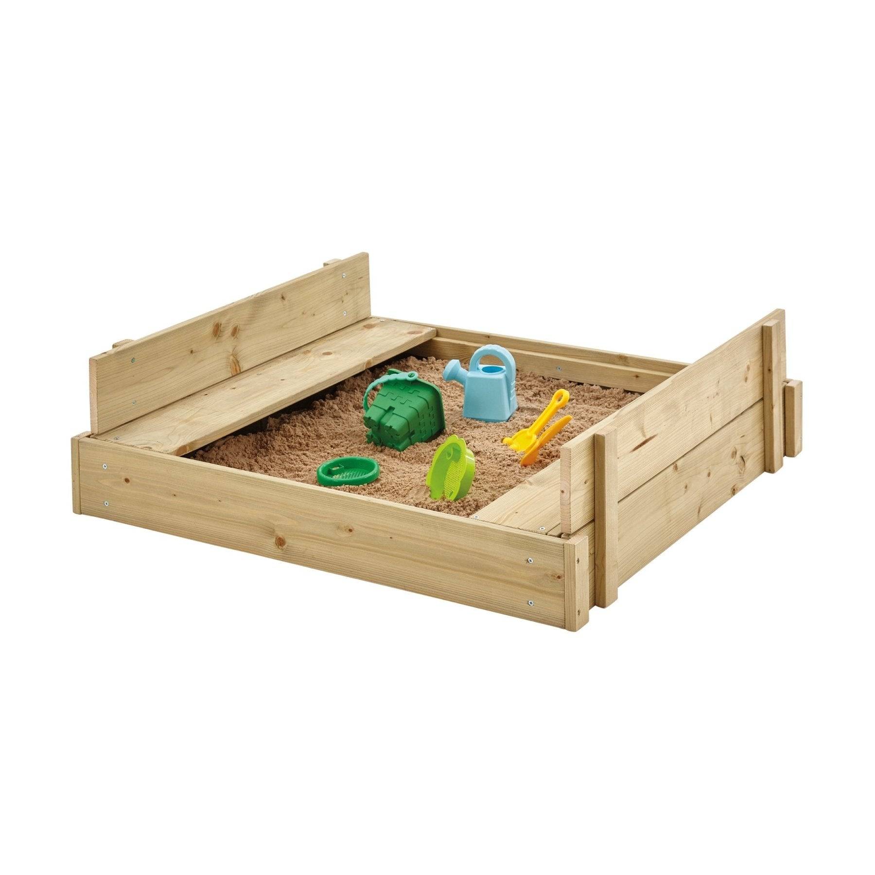 Bac à sable bois FSC® avec bancs intégrés - Image 7