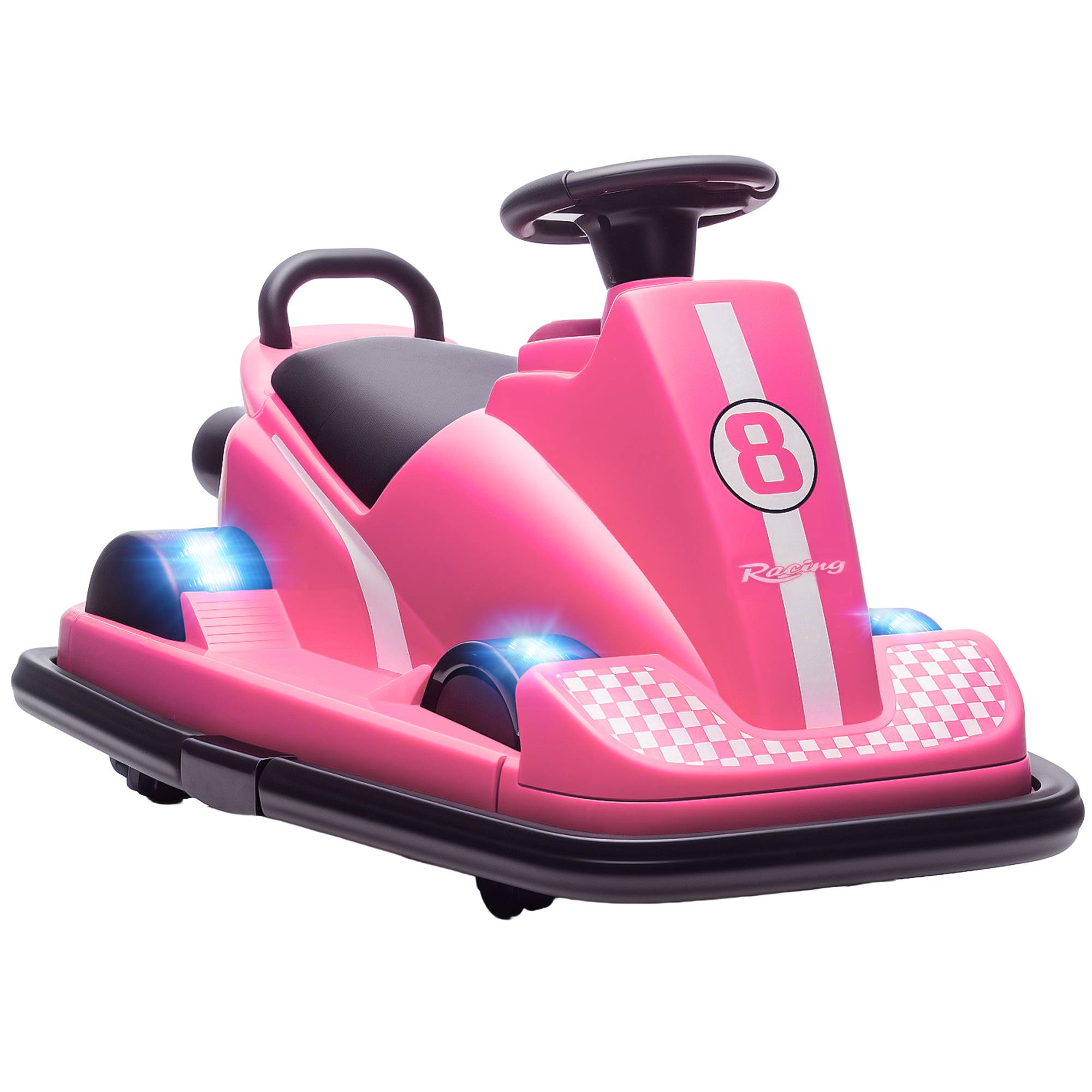 Garvee Auto Tamponneuse pour Enfants 2-5 Ans, 6V Voiture Électrique Rotation à 360° avec Lumières LED, Télécommande et Musique, Jouet Antichoc pour Enfants, Charge 30kg Garvee Auto Tamponneuse pour Enfants 2-5 Ans, 6V Voiture Électrique Rotation à 360° avec Lumières LED, Télécommande et Musique, Jouet Antichoc pour Enfants, Charge 30kg