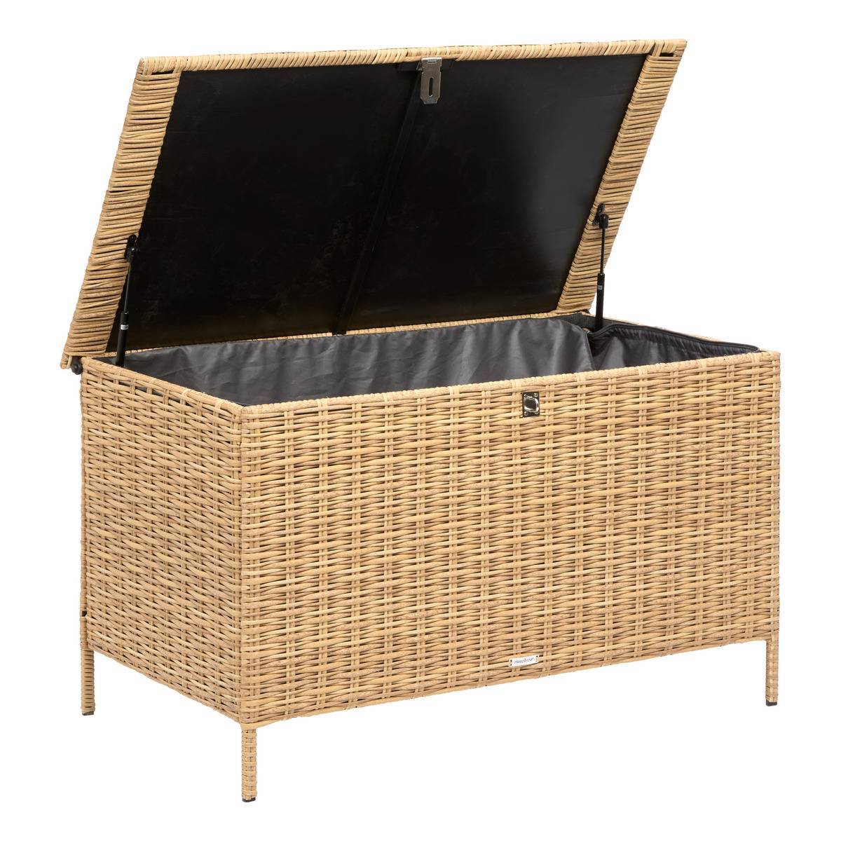 Hesperide - Coffre de rangement 300L Bayana savana en résine tressée - Hespéride - Image 5