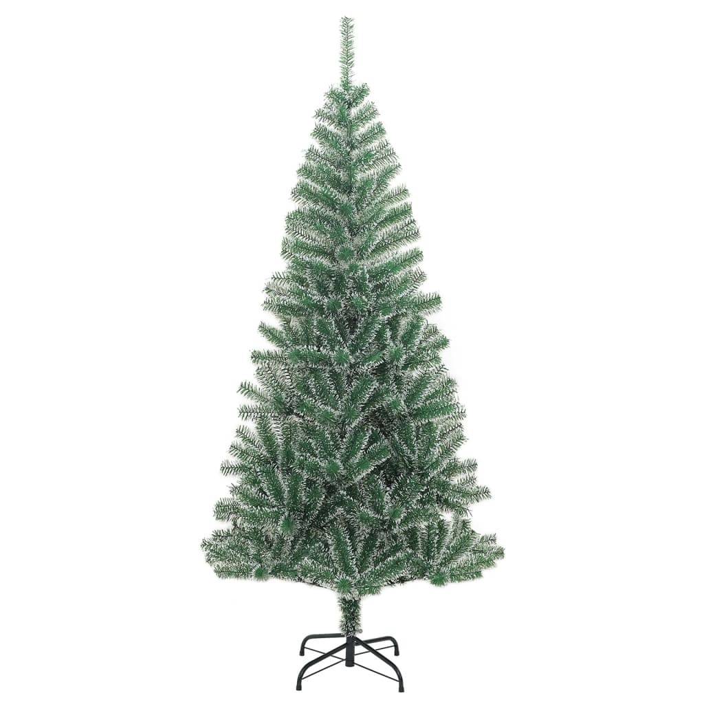 ComfortXL - Sapin de Noël artificiel floqué 180 cm dense effet enneigé – ComfortXL Outdoor Living - Image 2