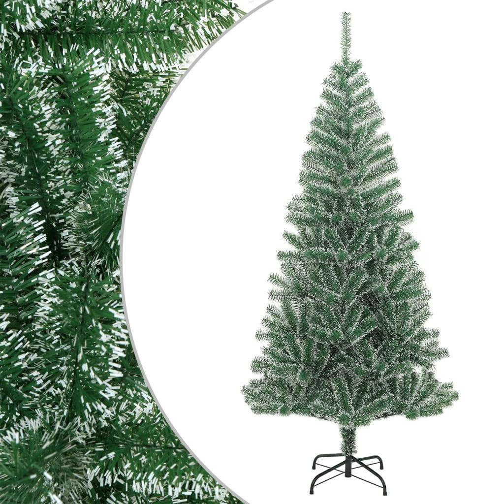 ComfortXL - Sapin de Noël artificiel floqué 180 cm dense effet enneigé – ComfortXL Outdoor Living - Image 1