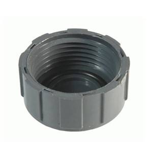 Dura - Bouchon PVC avec joint torique - Démontage facile - 2" Mâle Dura