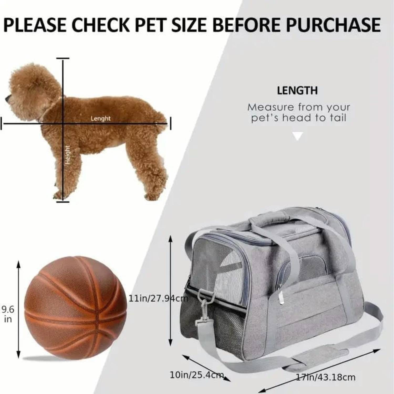 DtopbuyAge - Sac de Transport Pliable et Aéré pour Chat/Chien DtopbuyAge - Image 5