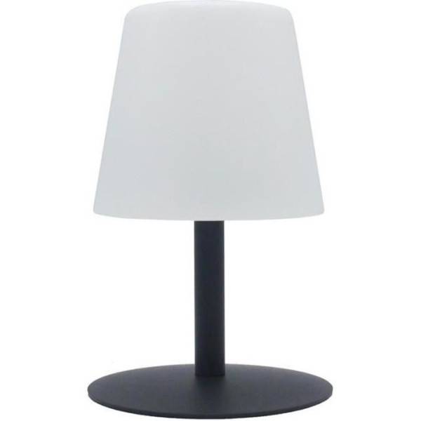 Lumisky - Lampe de table LED sans fil Standy Mini Rock - Lumisky - H 25 cm - Gris et blanc - Image 1