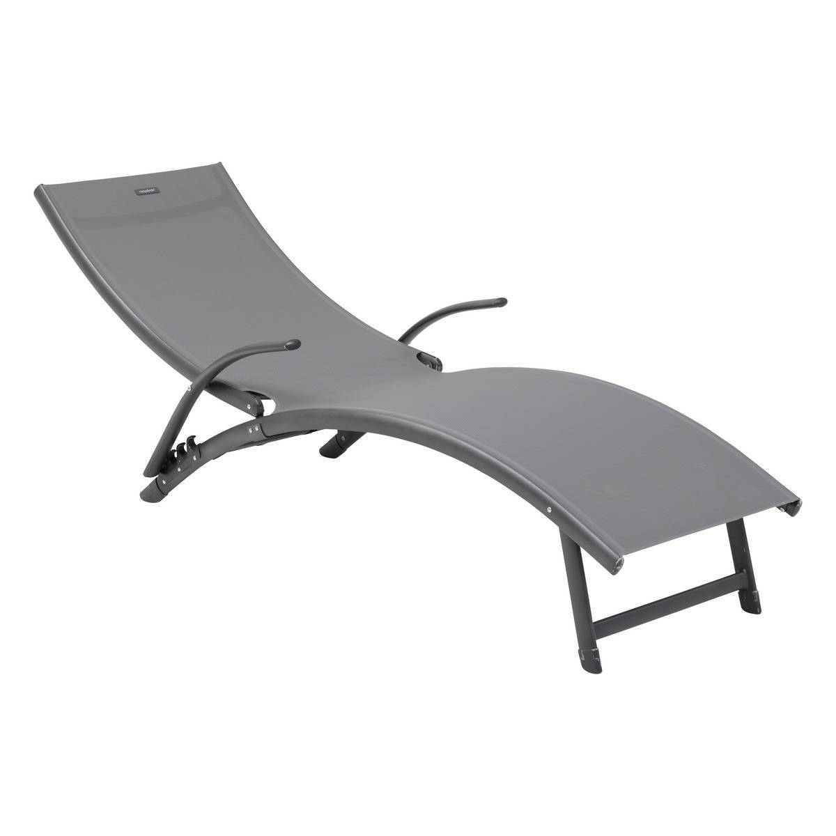 Hesperide - Transat "Samba" anthracite & graphite en aluminium traité époxy - Hespéride - Image 3