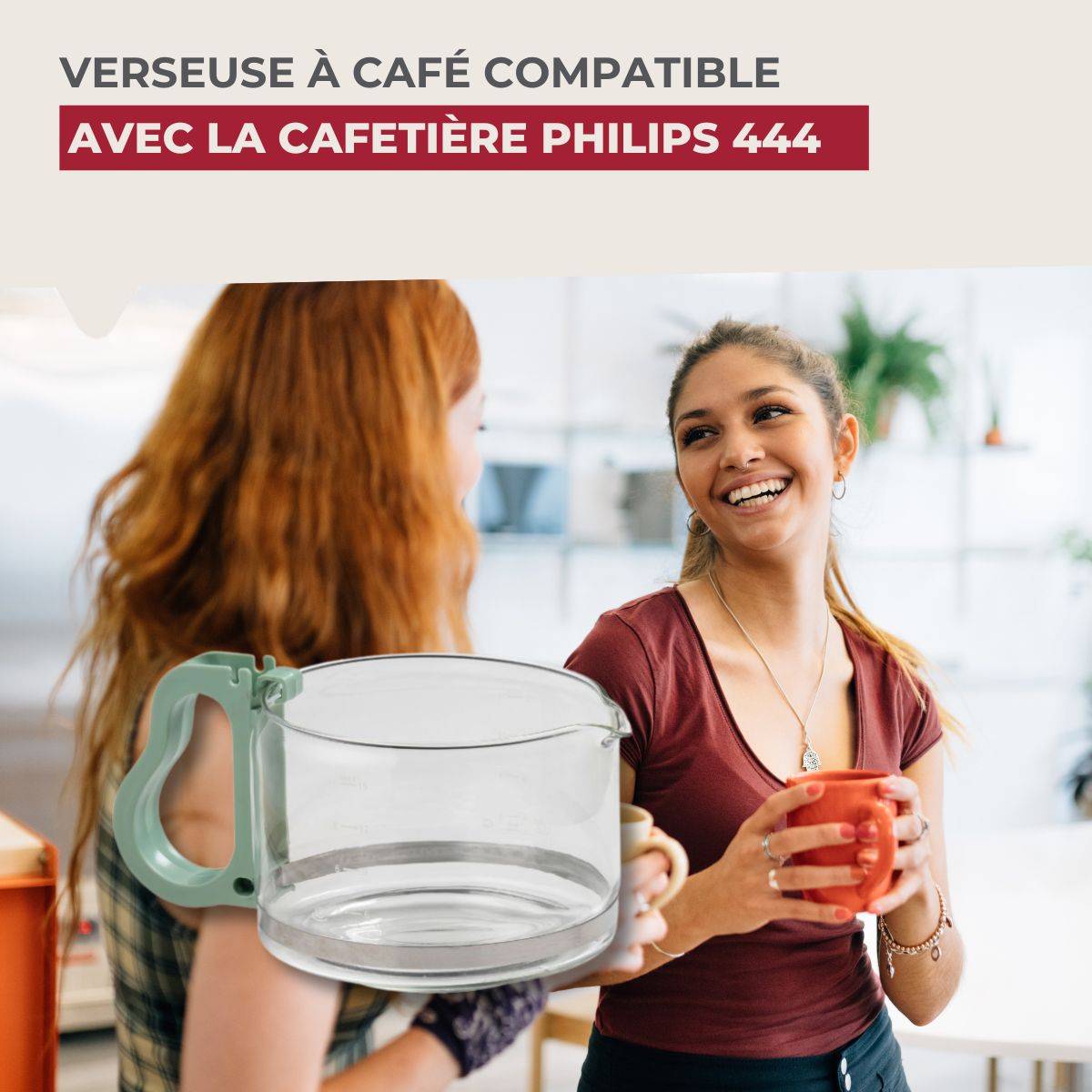 Verseuse à café pour cafetière Philips 444 Fackelmann - Image 2