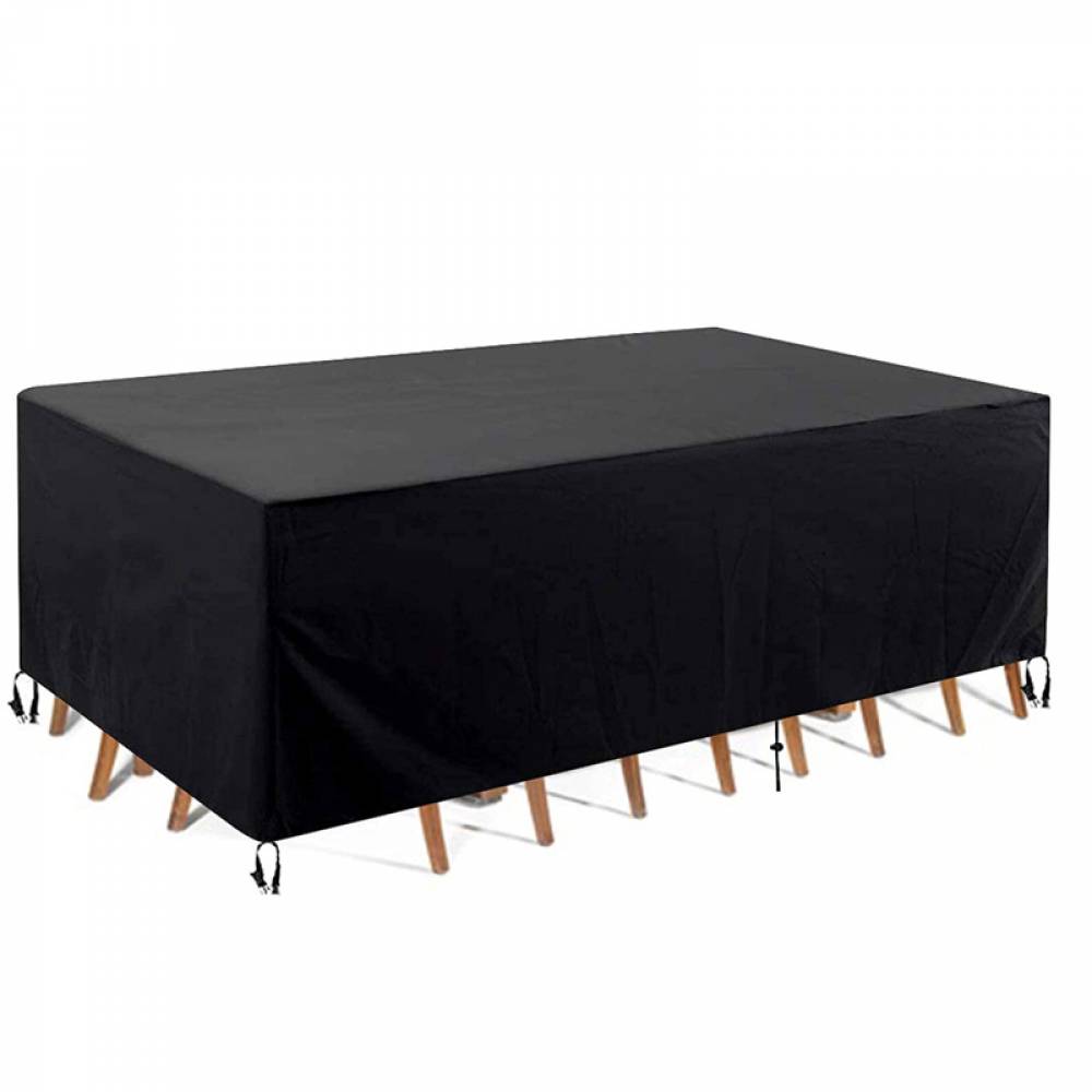 IntiMeg - Housse pour mobilier de jardin,Housse Salon de Jardin 210D Oxford-315*160*74cm IntiMeg - Image 2