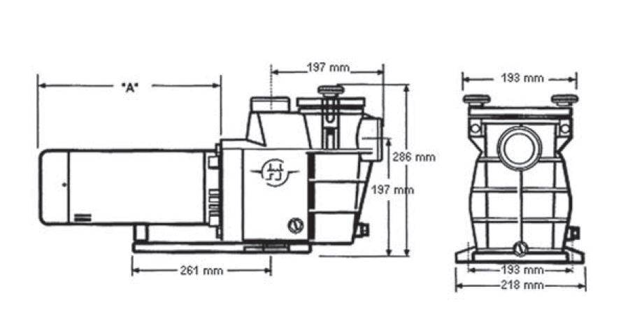 Pompes standards 1/2Cv - SUPERPOOL - HAY-100-0401 - Image 2