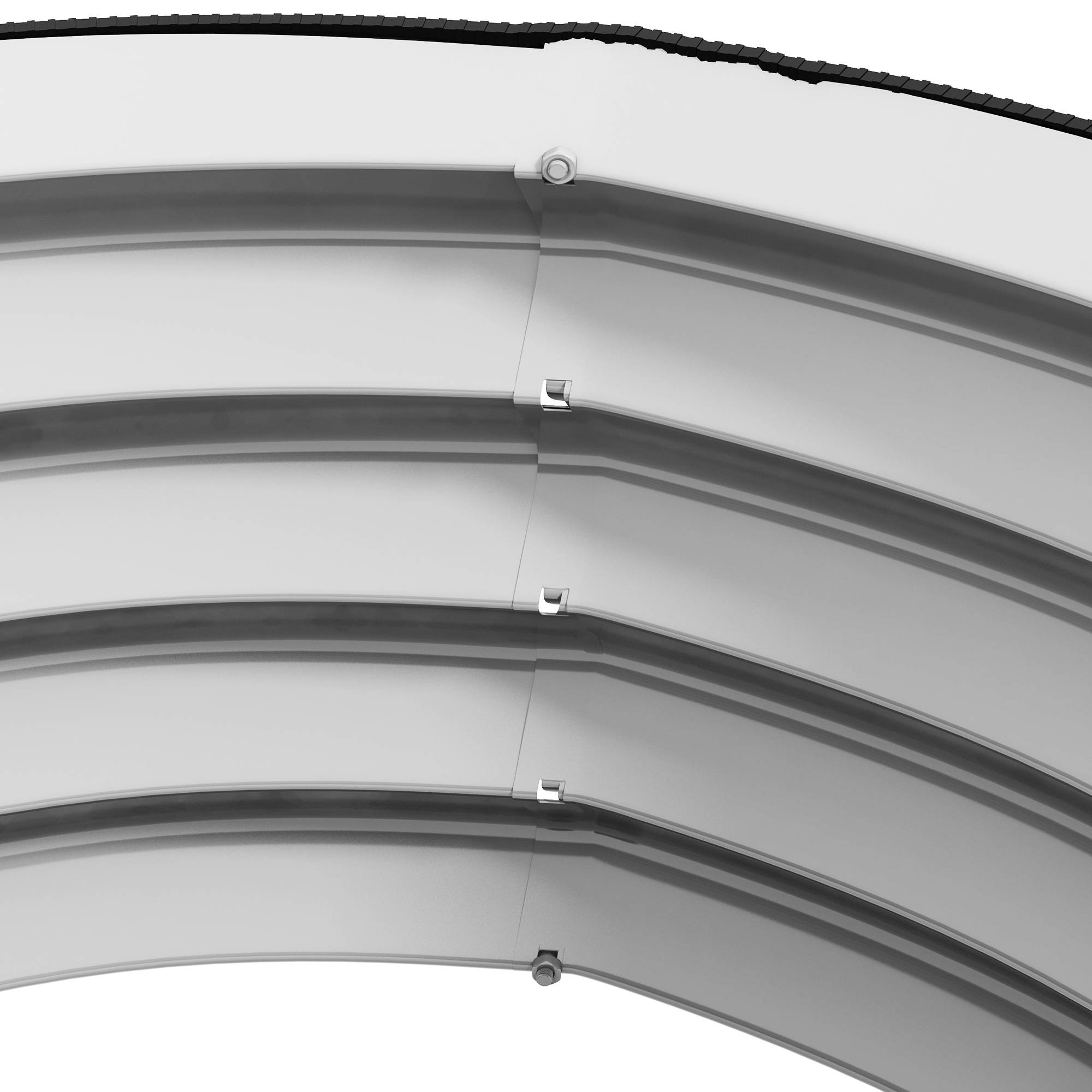 ComfortXL - Lot de 2 Carrés Potagers Métal Jardin Modulable Fond Ouvert Argent 60cm - ComfortXL Outdoor Living - Image 8