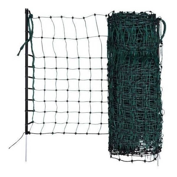 KERBL - Filet de protection lapin - 25 m - 65 cm - Double pointe - Vert