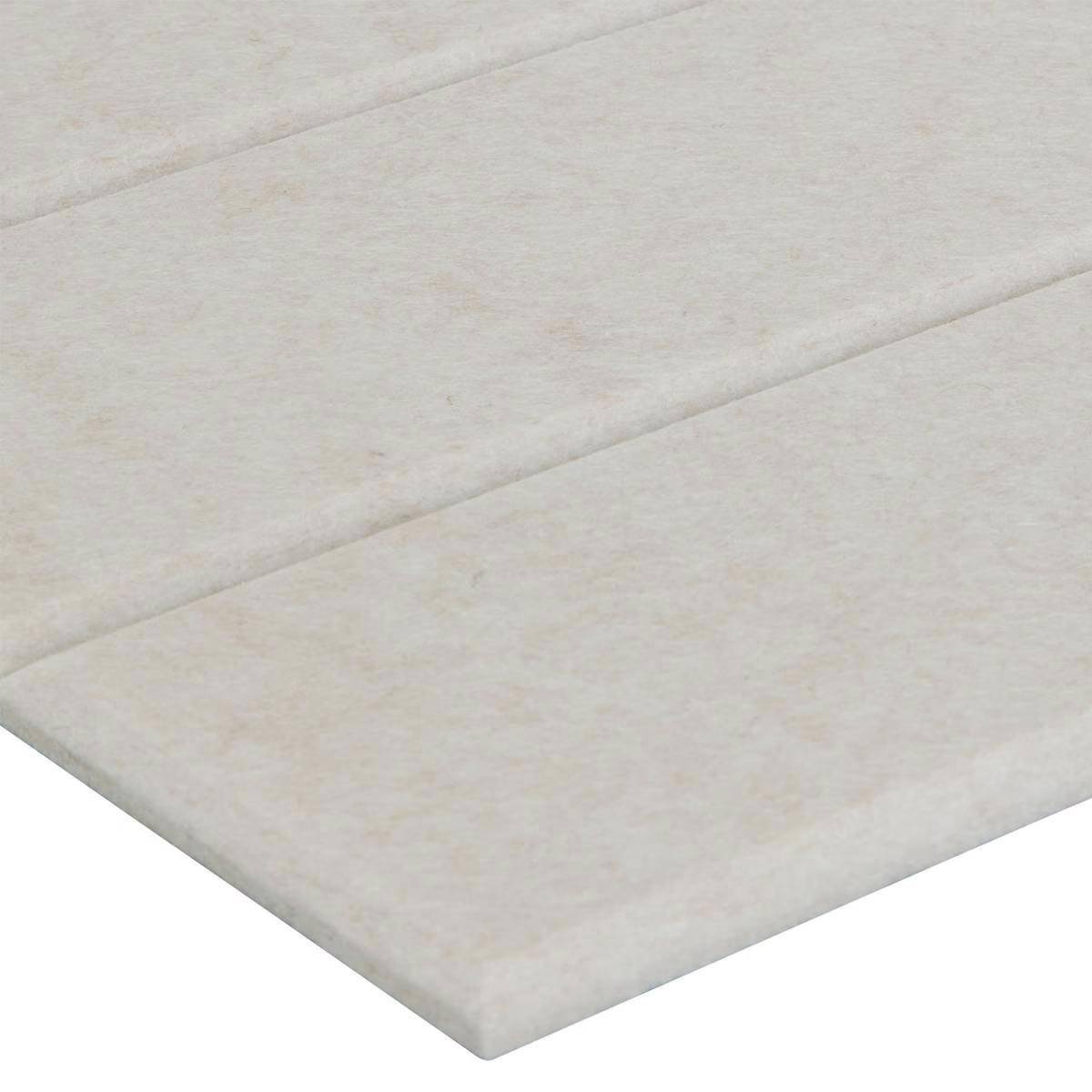 Lot de 4 Panneaux Déco "Feutrine" 30x30cm Gris - Image 3