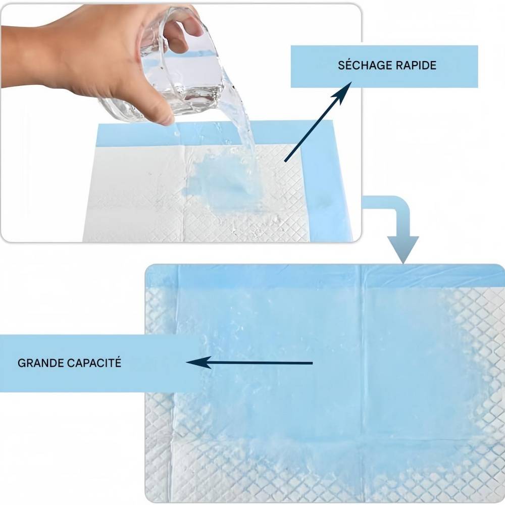 IntiMeg - Coussin urinaire pour animaux 100PCS IntiMeg - Image 5
