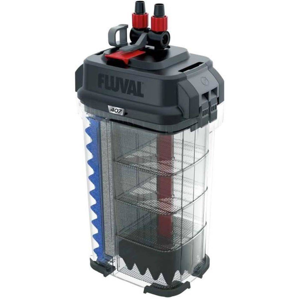 Fluval - Filtre extérieur aquarium Série 7 407, technologie eTEC, noir, 24 x 18 x 49 cm - FLUVAL - Image 3
