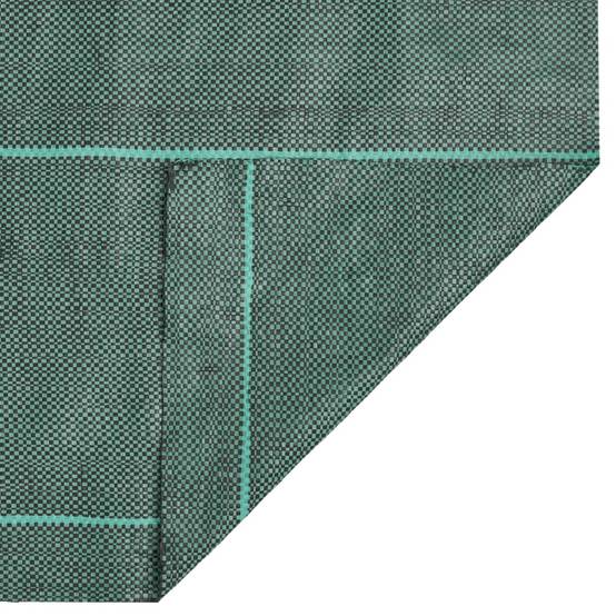 Toile de paillage polypropylène pour jardin potager anti-mauvaises herbes 1,5x200 m Vert - ComfortXL Outdoor Living - Image 5