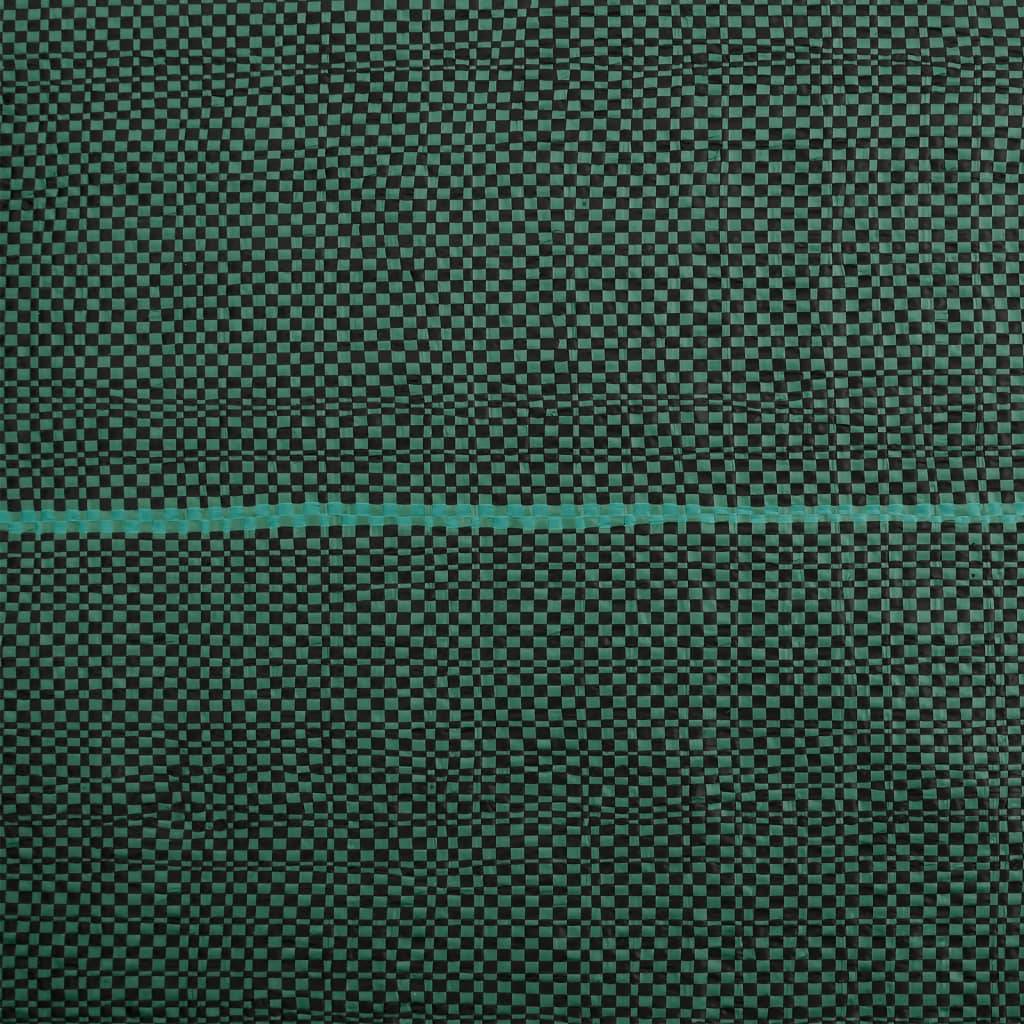 Toile de paillage polypropylène pour jardin potager anti-mauvaises herbes 1,5x200 m Vert - ComfortXL Outdoor Living - Image 7