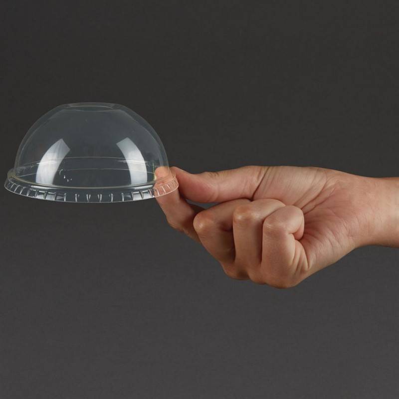Couvercles Écologiques Compostables avec Trou - Pour Gobelets GH014 et GH015 - Vegware - Image 6