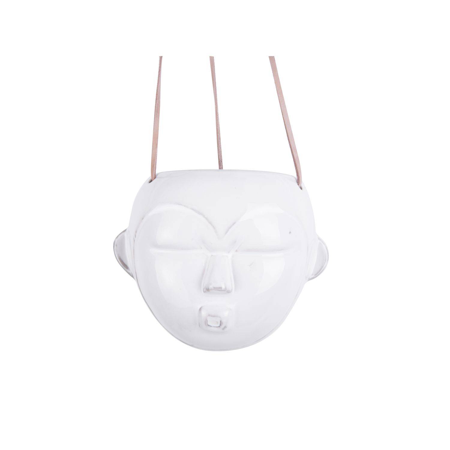 Present Time - Cache-pot design rond suspendu Mask - Present Time - Image 1