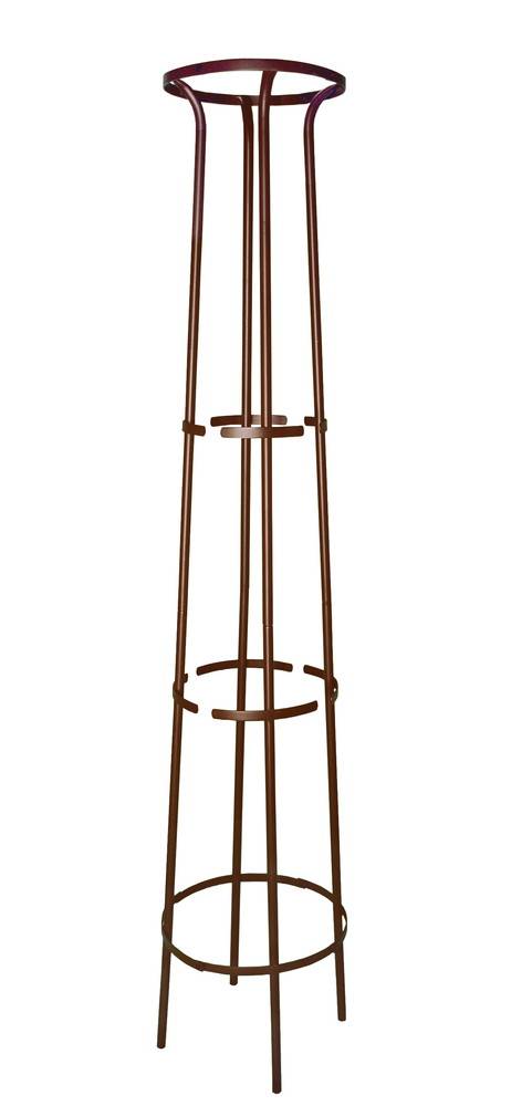 Louis Moulin - Tuteur colonne fer vieilli - 44x200 cm - Acier époxy Louis Moulin - Image 1