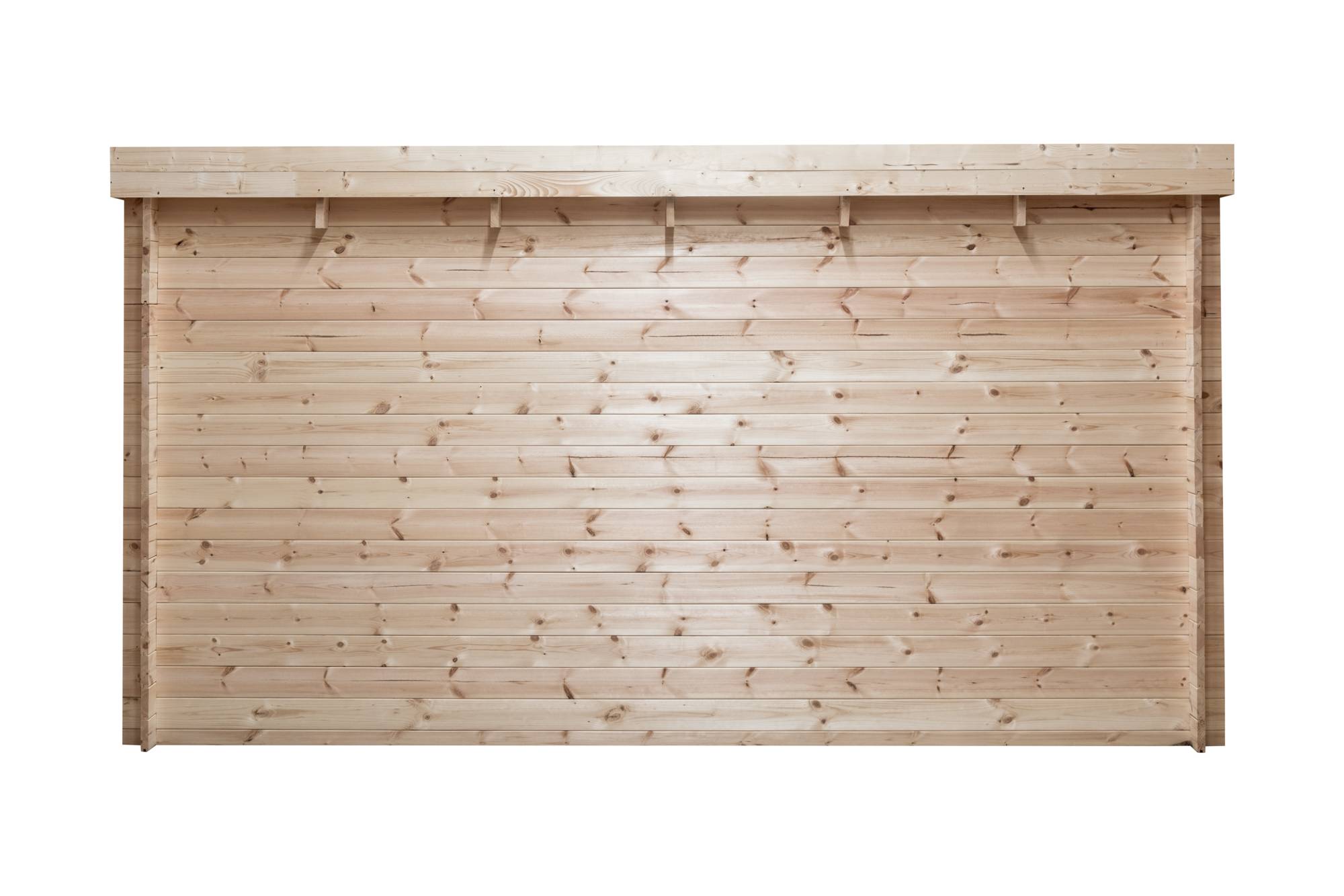 Abri de jardin en bois, surface utile 9.9m², 388x298cm, ep 28mm, INT023 /GARTFLEX - Image 4
