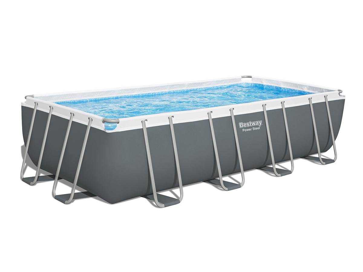 Bestway - Piscine tubulaire Power Steel rectangulaire 5,49 x 2,74 x 1,22 m - Bestway - Image 2