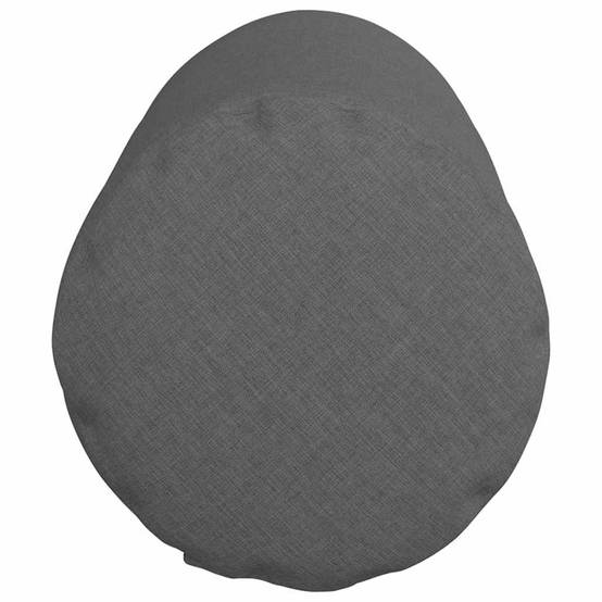 Lot de 2 Coussins Polochons Géants Tissu Doux Housse Lavable pour Chambre et Salon Gris Foncé 25x70 cm – ComfortXL Outdoor Living - Image 7
