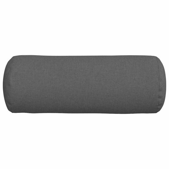 Lot de 2 Coussins Polochons Géants Tissu Doux Housse Lavable pour Chambre et Salon Gris Foncé 25x70 cm – ComfortXL Outdoor Living - Image 6