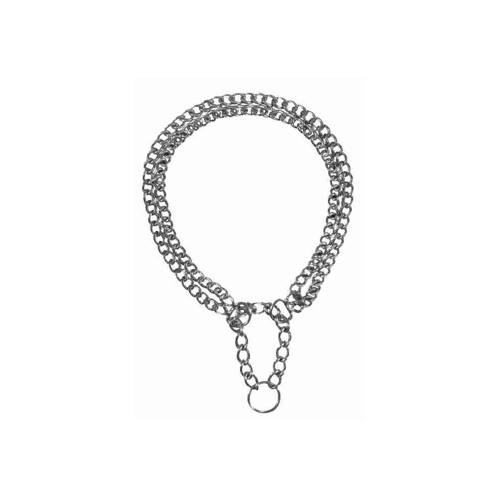 Trixie - Collier d'arrêt, M-L  45 cm/2,5 mm 2 rang  pour chien