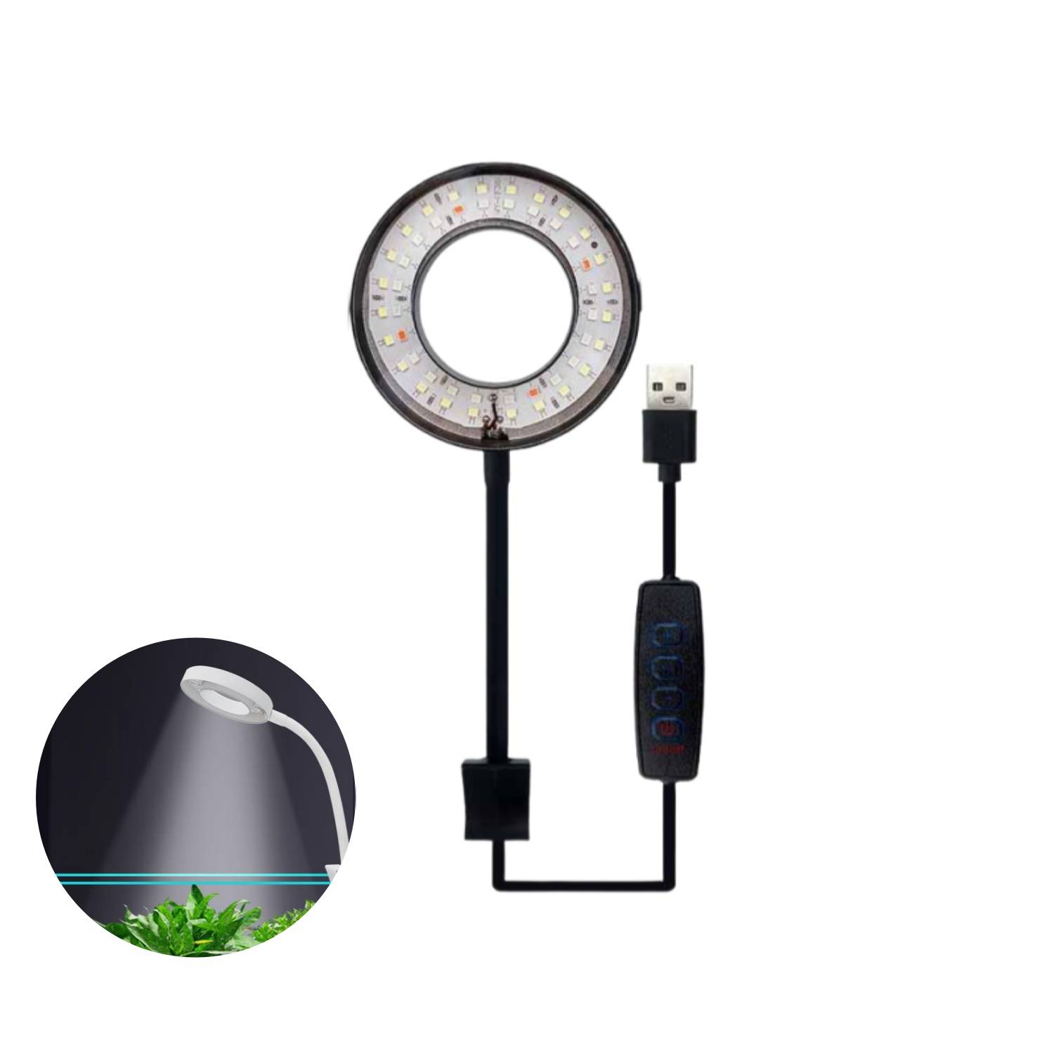 DtopbuyAge - Lampe d'Aquarium 8W Réglable DtopbuyAge - Image 1