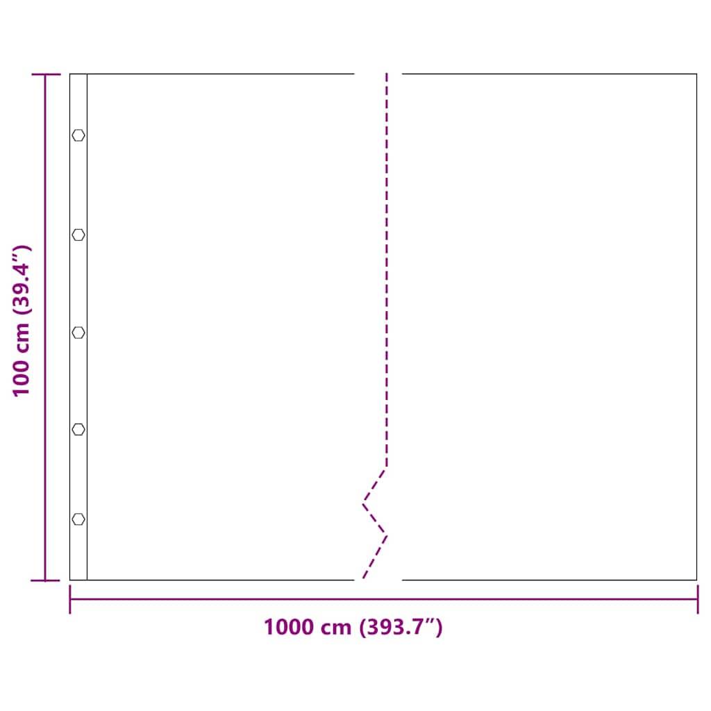 Vidaxl - Barrière anti-racines Noir 1 x 10 m Polyéthylène vidaXL 42006484 - Image 3