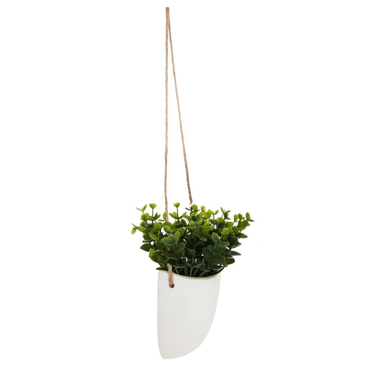 Atmosphera - Plante artificielle à suspendre pot céramique H20cm - Atmosphera Créateur d'intérieur - Image 4