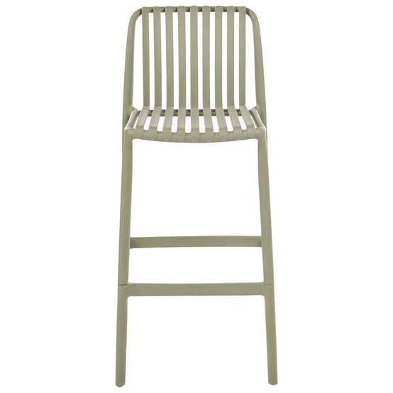 Beliani - Tabouret de bar Polypropylène Vert ARICCIA - 49x53x104- Beliani - Image 5