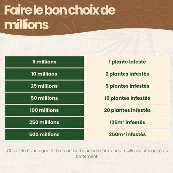 Achat Nature - achatnature - Nématodes SC contre charançon de l'agave - 25 millions - 5 plantes - Image 7