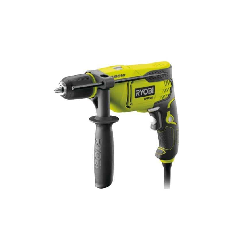 Ryobi - Perceuse à percussion RYOBI 680W RPD680K - Image 1