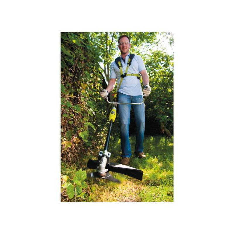 Ryobi - Pack RYOBI débrousailleuse 36V Lithium-ion RBC36X26B - lame 3 dents tri-arc diamètre 26cm RAC117 - Image 9