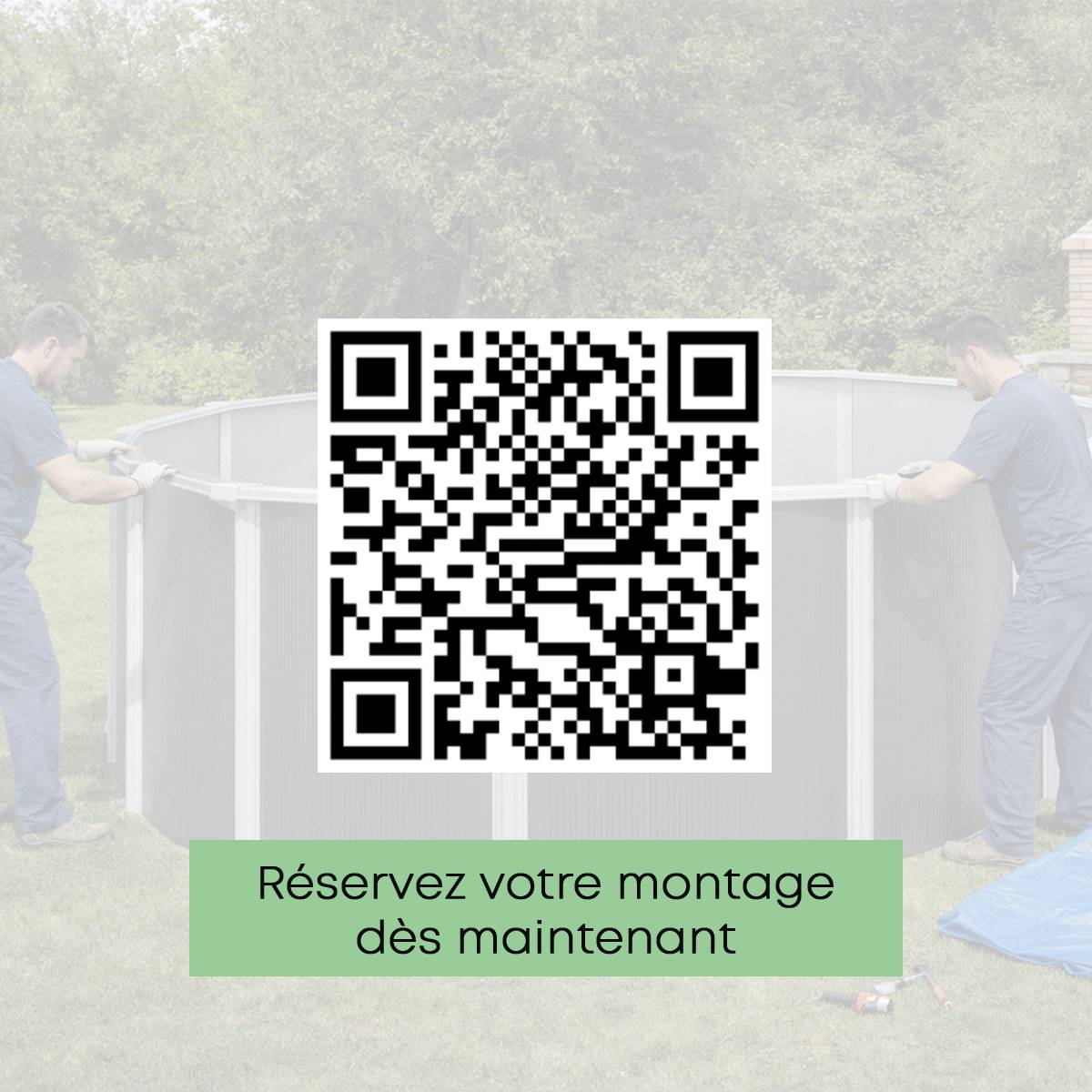 Piscine hors sol acier ovale 4,90 x 3,65 x 1,32 m aspect bois OSMOSE - Image 5