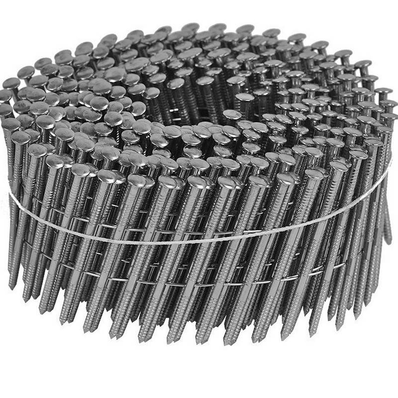 Arca - Pointes rouleaux plat - 16° - 2.5x60 mm - Annelées Inox - Boite de 7200 - ARCA - SPR2560AITB - Image 1