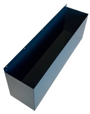 Box de rangement 100 x 15 x 20 cm SAM pour panneaux services - 920R10L - Image 1
