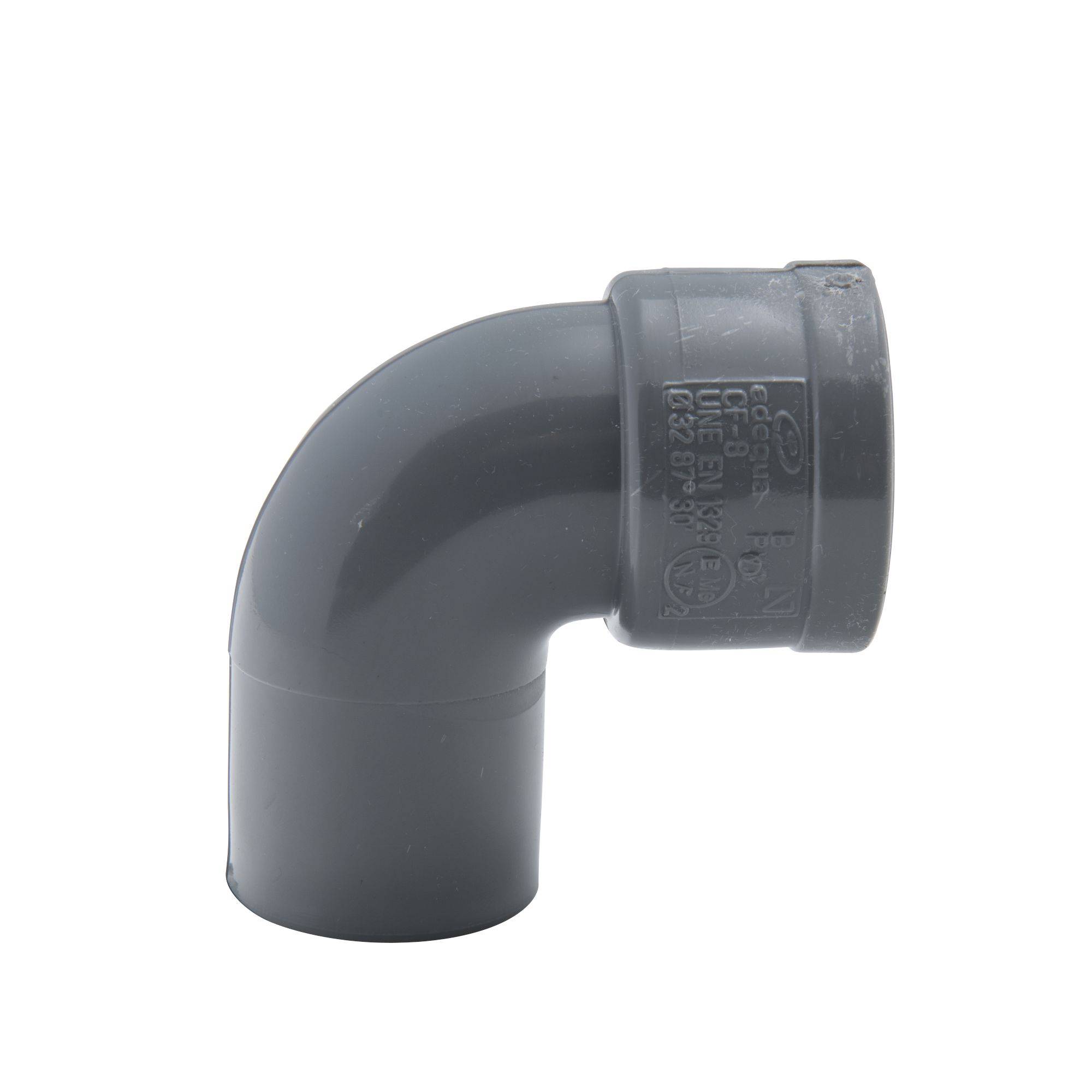 Jardibric - Jardibric - Coude PVC 87°30 Mâle/Femelle Ø32 - Image 3