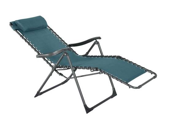 Hesperide - 2 Fauteuils de jardin relax SILOS Bleu Canard - Hespéride - Image 3