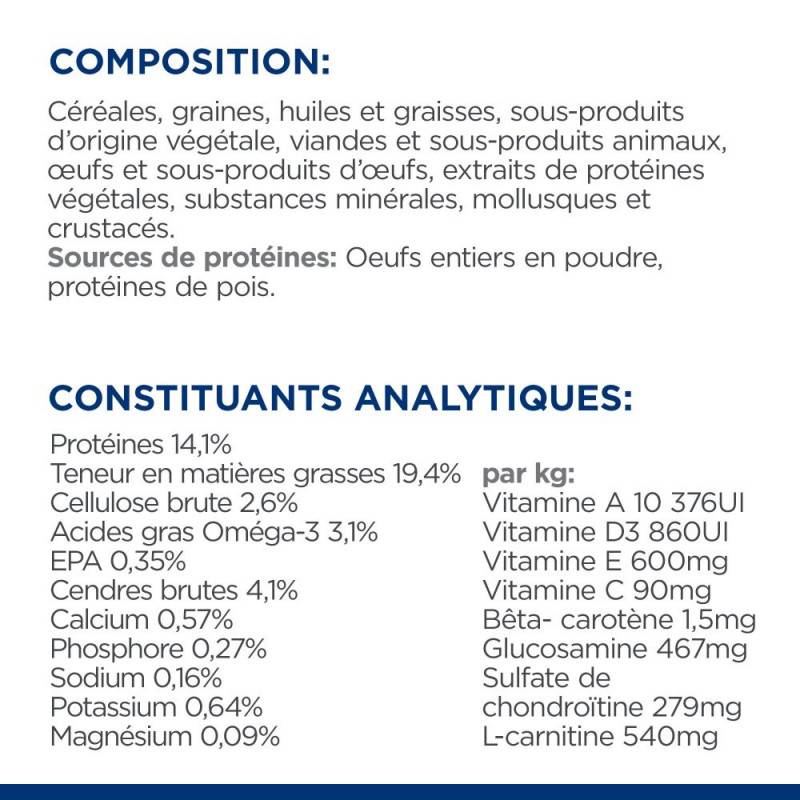 CROQUETTES CHIEN ADULT PRESCRIPTION DIETS K/D KIDNEY + MOBILITY - HILL'S 12 kg - Image 8