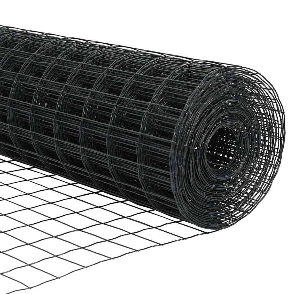 PANGIVO - Clôture Acier et PVC Grise 1,4 x 10 m, Poids :14.55kg - PANGIVO - Image 8