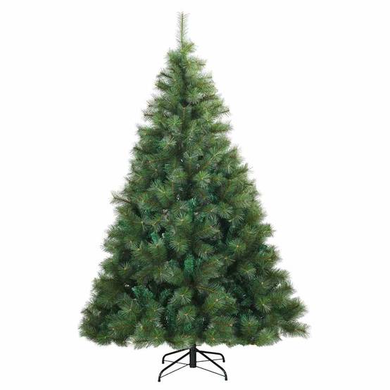 Sapin de Noël | Arbre de Noël artificiel avec 300 LED Vert 180 cm PE et PVC Maison Chic - Image 5