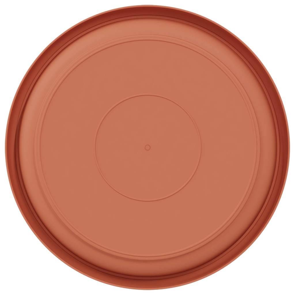 Prolenta Premium - Jardinière plastique rouge 21,5 x 21,5 x 2,5 cm - Prolenta premium p38.3 - Image 6