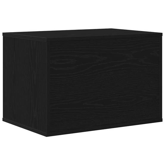 Meuble cache-litière pour chat en bois d'ingénierie Table d'appoint Chêne Noir – ComfortXL Pet Living - Image 8