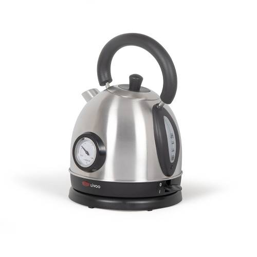 Livoo - Bouilloire rétro inox avec thermomètre 1800W - Image 5
