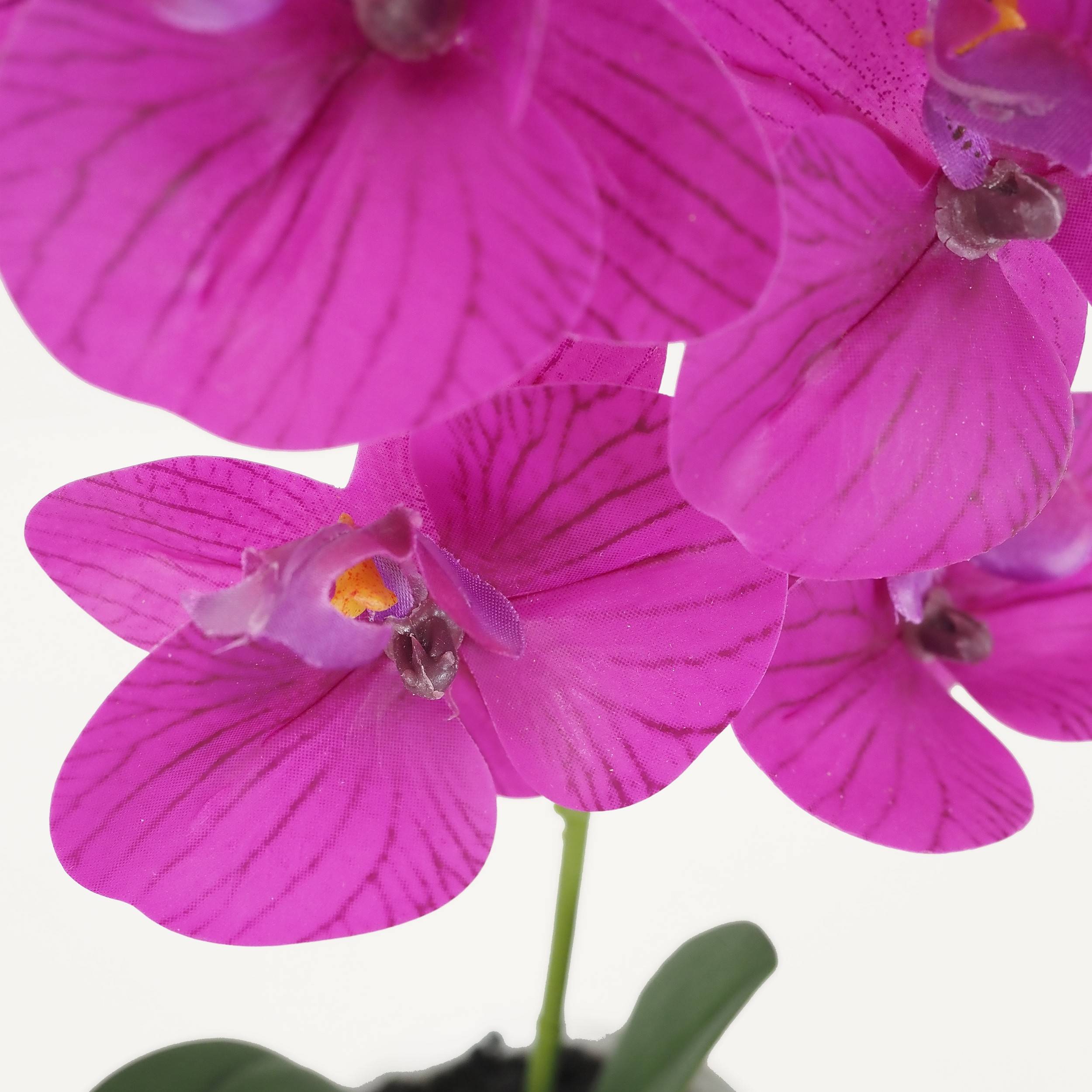 Ligne Deco - Orchidée artificielle fuchsia 35cm Ligne Déco - Image 3